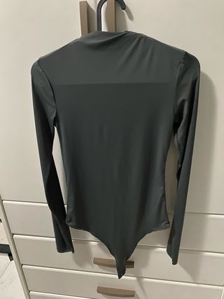 Body verde manga larga Pull&Bear