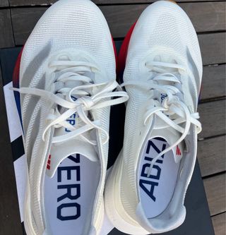 Zapatillas Adidas Adizero Boston 12 Blanco Negro
