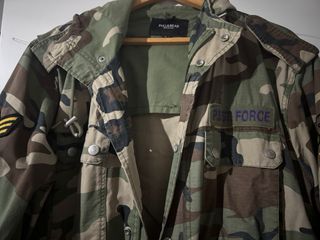 Cazadora Militar Camuflaje Hombre
