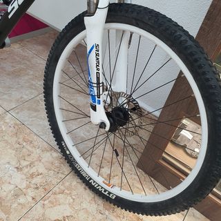 Bicicleta Montana Scott Aspect 30 Negra Blanca Azul Talla M