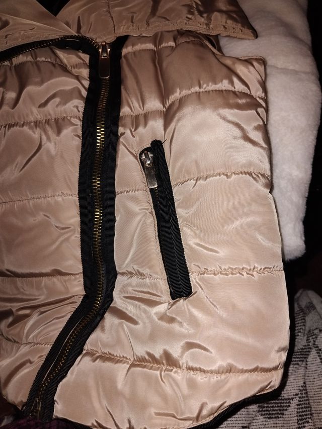 Chaleco Stradivarius Beige Talla L