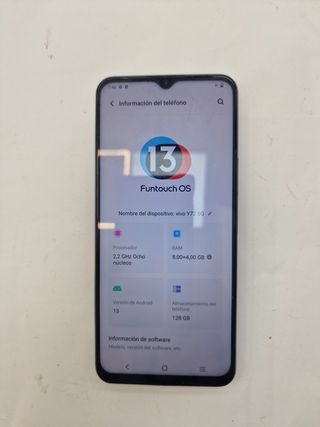 Smartphone Smartphone Vivo Y72 5g 8+4 gb/128 gb Dual Sim nero