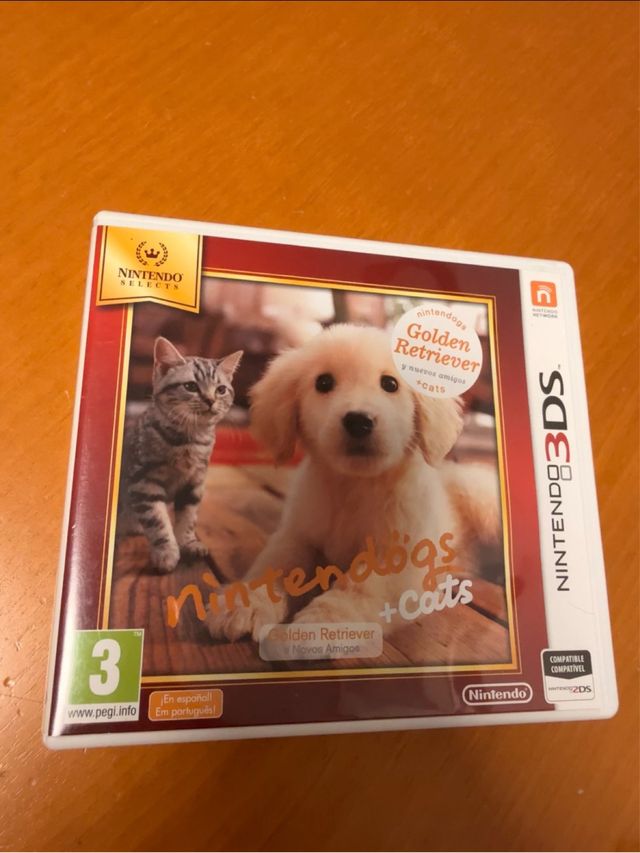 Nintendogs + Cats Golden Retriever 3DS