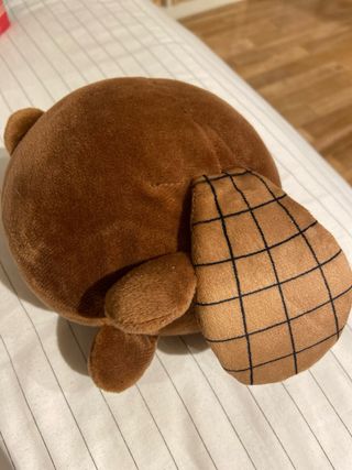 Peluche castoro marrone