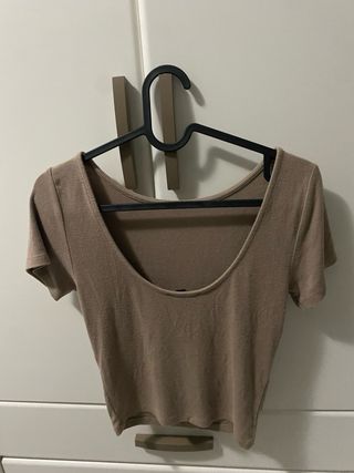 Top reversible beige