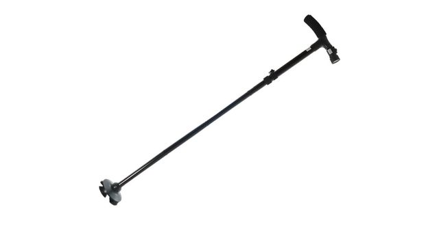 Bastone pieghevole con torcia LED