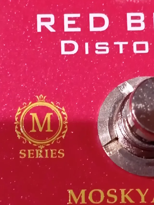Pedal Distorsión Guitarra MOSKY RED BROWN