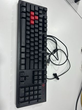 Teclado Gaming HP OMEN Rojo