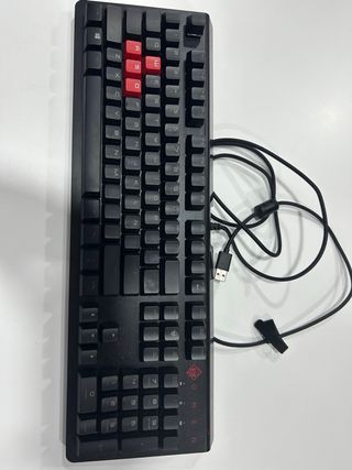Teclado Gaming HP OMEN Rojo