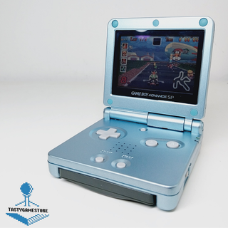 Nintendo Gameboy Advance SP Azzurro Restaurato 