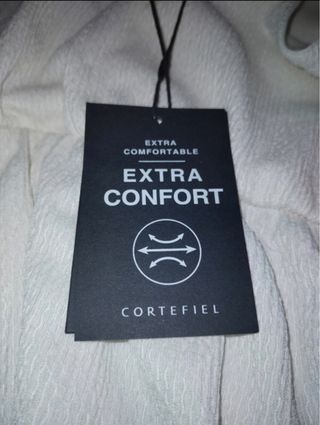 Vestido Cortefiel Blanco Talla M Nuevo