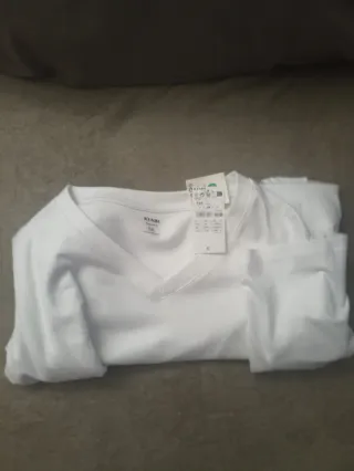 Camiseta Kiabi Blanca Talla 5XL