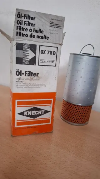Filtro de aceite varías referencias OX 78 D MAN 