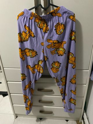Conjunto Pijama Garfield Morado y Naranja