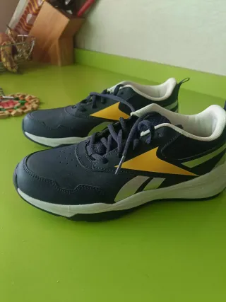 Zapatillas Reebok Azul y Amarillo