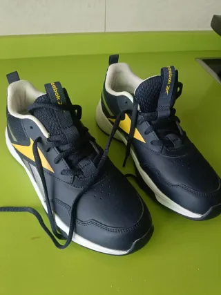 Zapatillas Reebok Azul y Amarillo