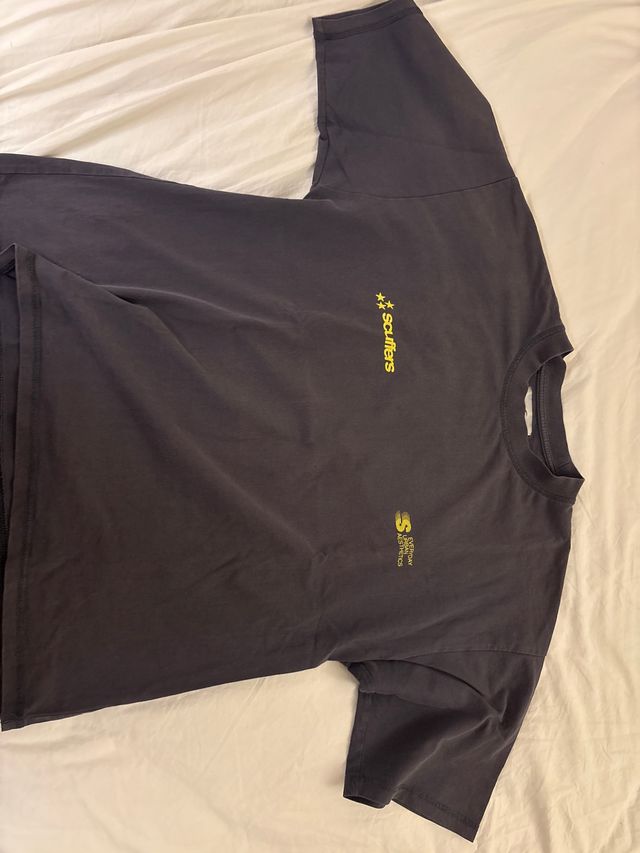 Camiseta Scuffers Talla S Gris
