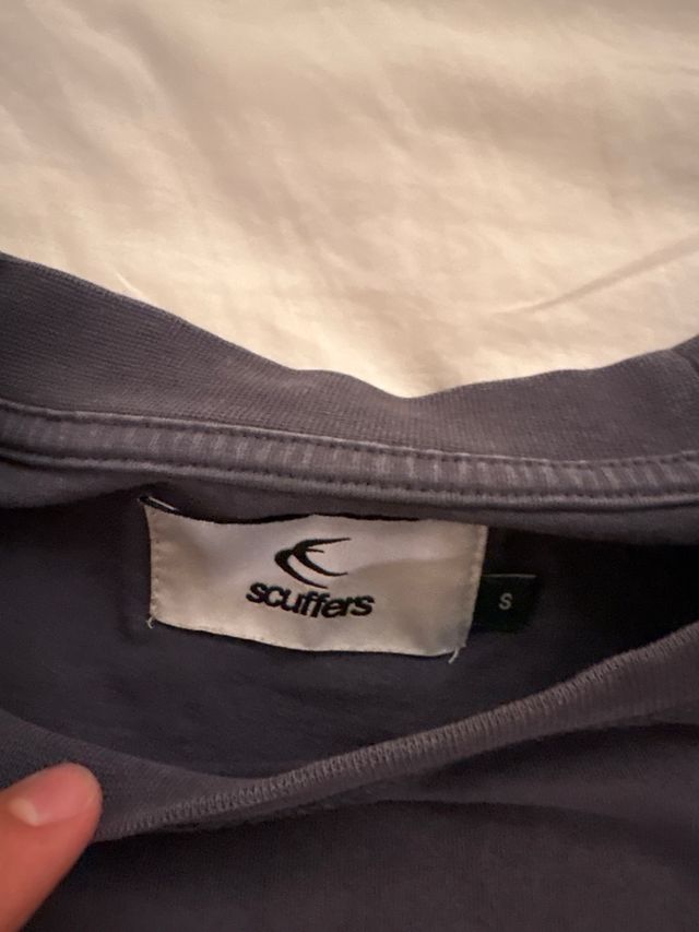 Camiseta Scuffers Talla S Gris