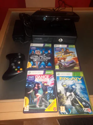 Consola Xbox 360 Negra + Kinect
