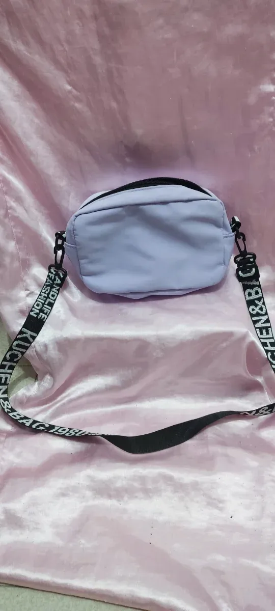 Bolso bandolera lila