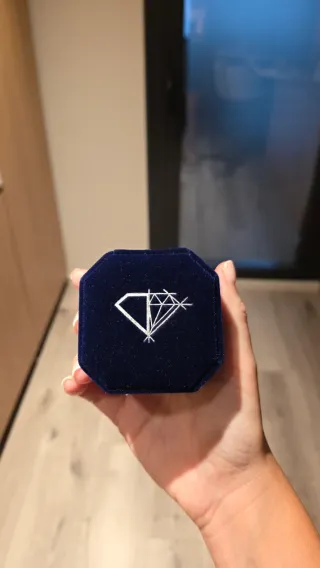 Anillo de Diamante y Plata