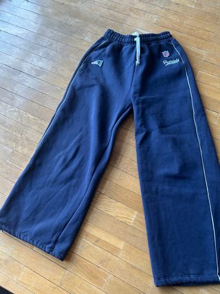 Pantalones chandal NFL Zara Patriots Azul marino