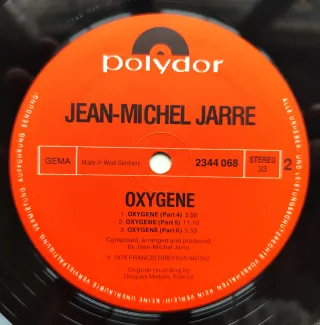 LP 1977 🇩🇪 JEAN MICHEL JARRE - OXYGENE