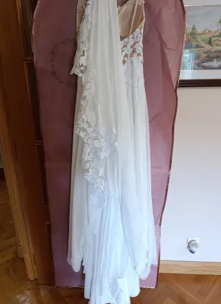 Vestido de Novia Beryl de Bianco Evento 