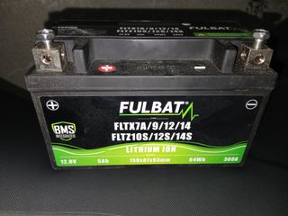 Batería Litio FULBAT FLTZ10S 12.8V 5Ah