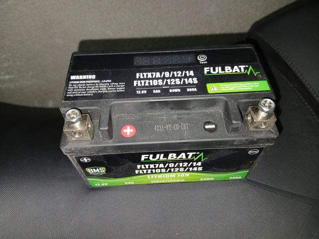 Batería Litio FULBAT FLTZ10S 12.8V 5Ah