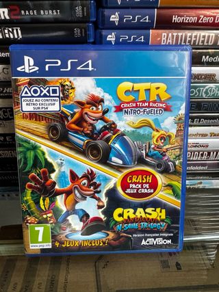 Crash Team Racing Nitro + Crash N. Sane Trilogy PS