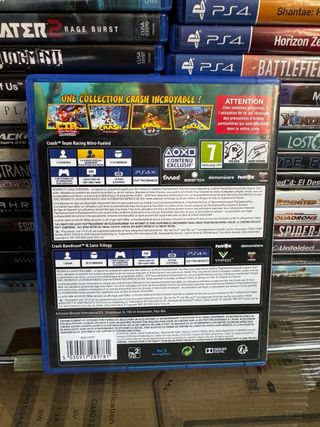 Crash Team Racing Nitro + Crash N. Sane Trilogy PS
