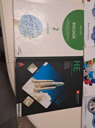 Libros 2° bachiller ciencias