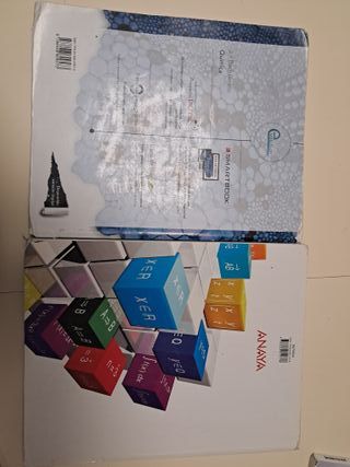 Libros 2° bachiller ciencias