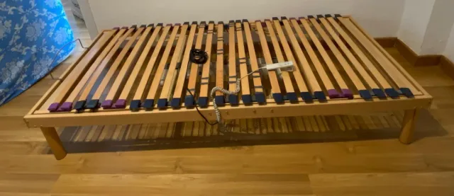 Cama articulada eléctrica con colchón 90x190cm