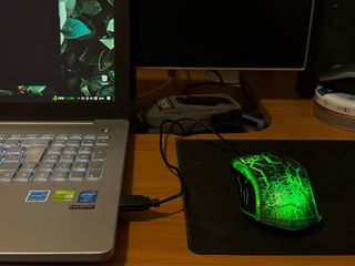 Mouse BOLEX nero e verde