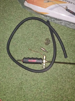 Soplete de gas con manguera
