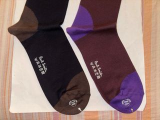 2Paia Calze NUOVE Firmate”PAUL SMITH”MADE IN ITALY