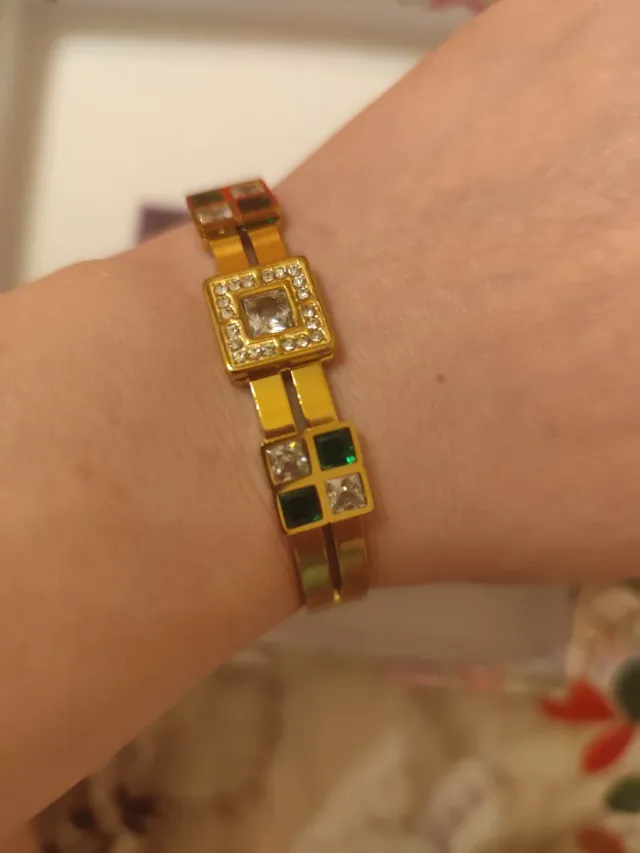 Bracciale in oro 8 carati cancellato