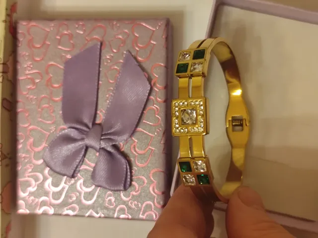 Bracciale in oro 8 carati cancellato