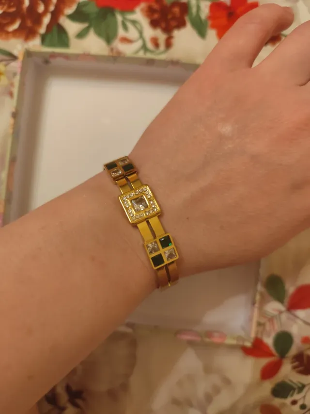 Bracciale in oro 8 carati cancellato