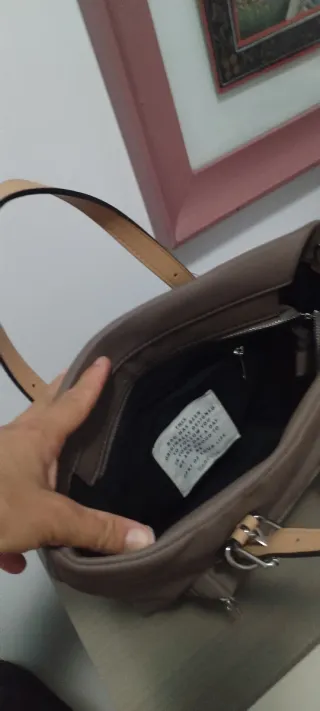Bolso Parfois Beige y Marrón