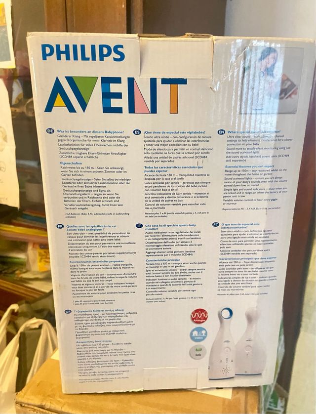 Philips Avent Monitor Bebé Analógico