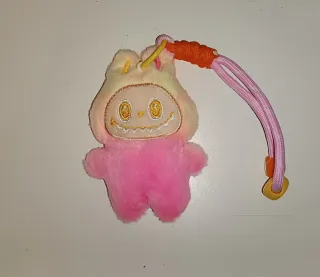 Porta-chaves e Mini Peluche Labubu