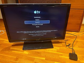 TV Sharp 37” + TDT HD + Apple TV 2