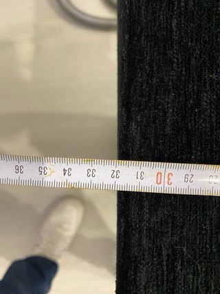 2 Taburetes Reposapiés Negros