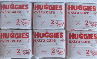 Pañales Dodot  talla 3y Huggies Talla 2
