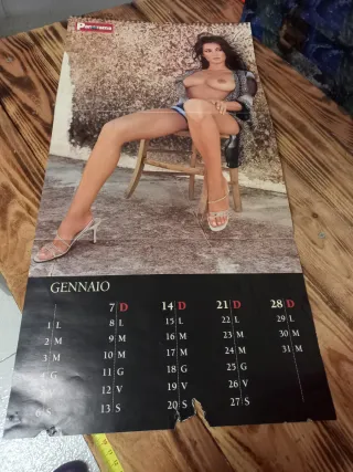 Calendario panorama 2001 Manuela Arcuri