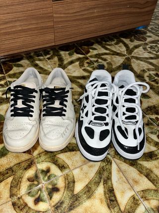 Zapatos Nike Jordan y Louis Vuitton