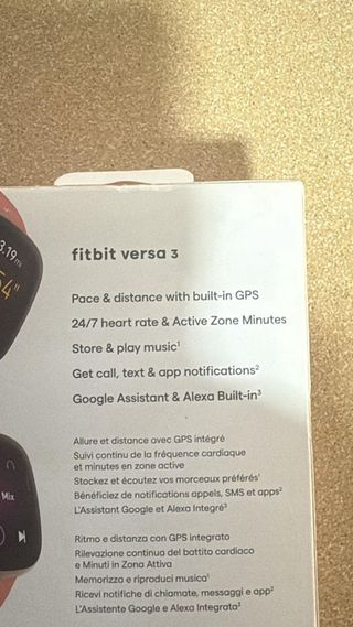 Fitbit Versa 3 Rosa